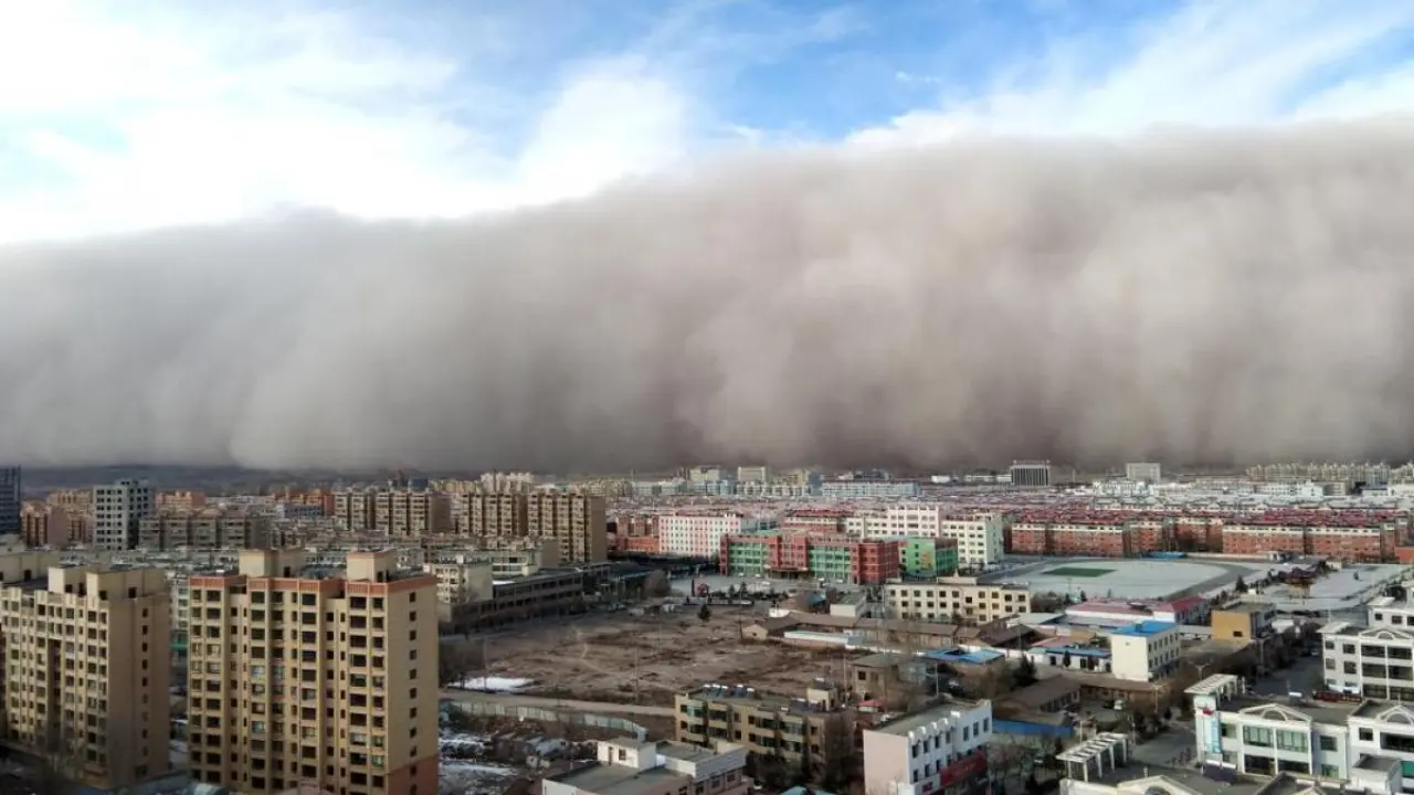 Así se vio una impresionante tormenta de arena en Harbin, China Imagen de Así se vio una impresionante tormenta de arena en Harbin, China