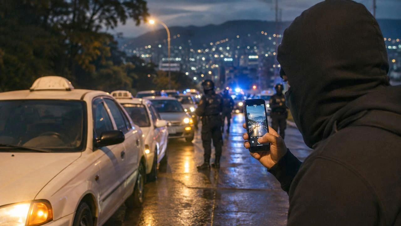 El Tren de Aragua asoma en la capital y desafía a la Policía Imagen de El Tren de Aragua asoma en la capital y desafía a la Policía