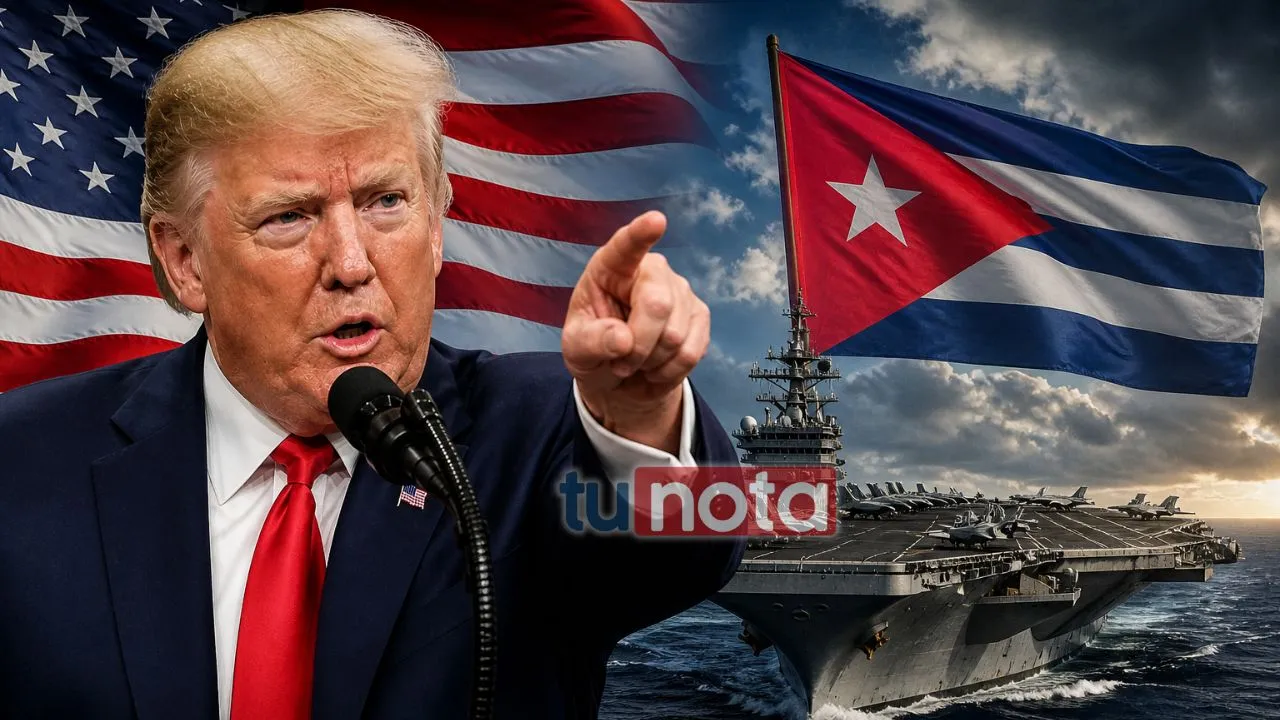 Imagen de Trump eleva tensión y asegura que Estados Unidos 'tomará control' de Cuba