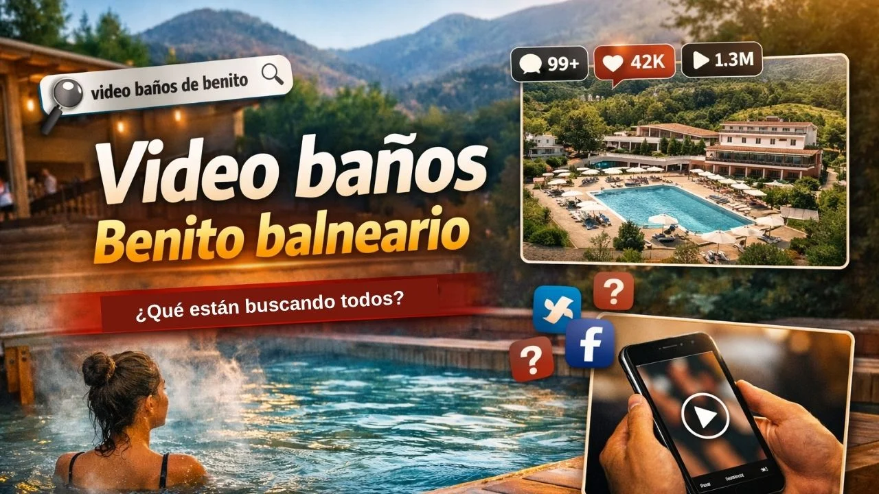 Video de los baños de Benito Balneario: ¿qué pasó, qué se sabe, qué se filtró? Imagen de Video de los baños de Benito Balneario: ¿qué pasó, qué se sabe, qué se filtró?