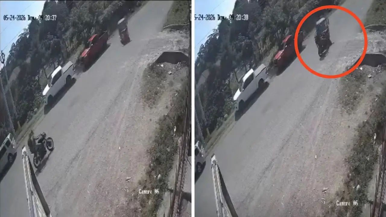 Video sensible: Conductor de mototaxi muere tras impactar con motocicleta en Intibucá Imagen de Video sensible: Conductor de mototaxi muere tras impactar con motocicleta en Intibucá