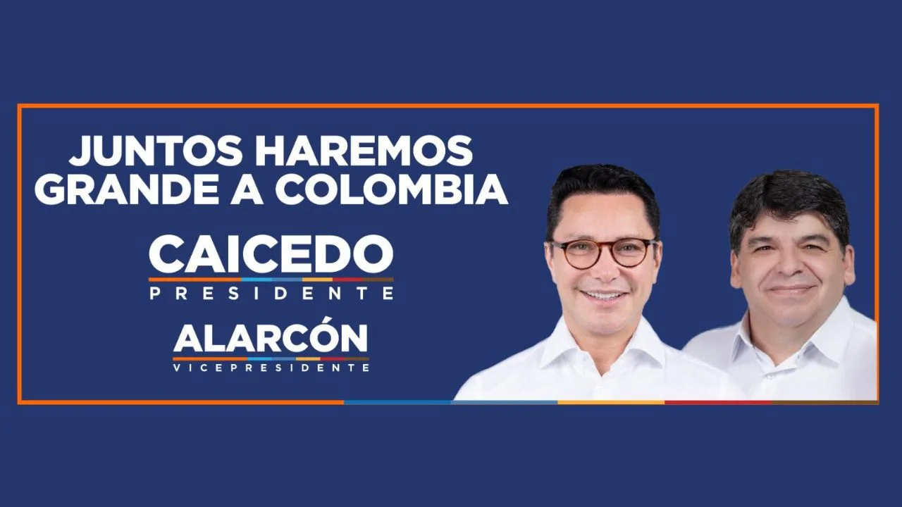 Nelson Alarcón Fórmula Vicepresidencial de Carlos Caicedo.