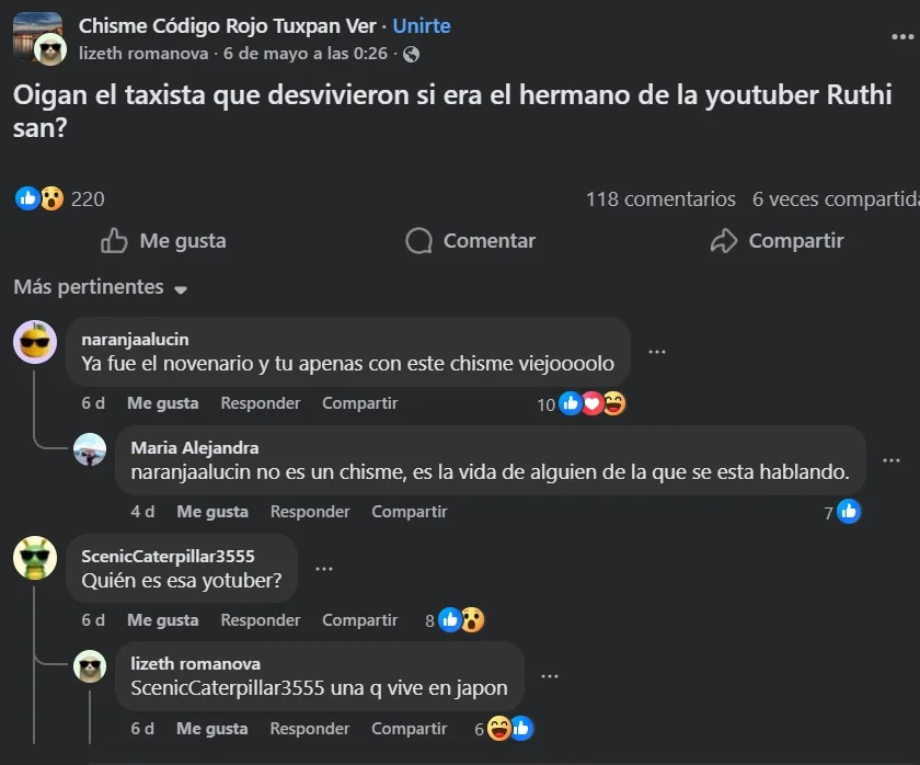 Ruthi San hermano