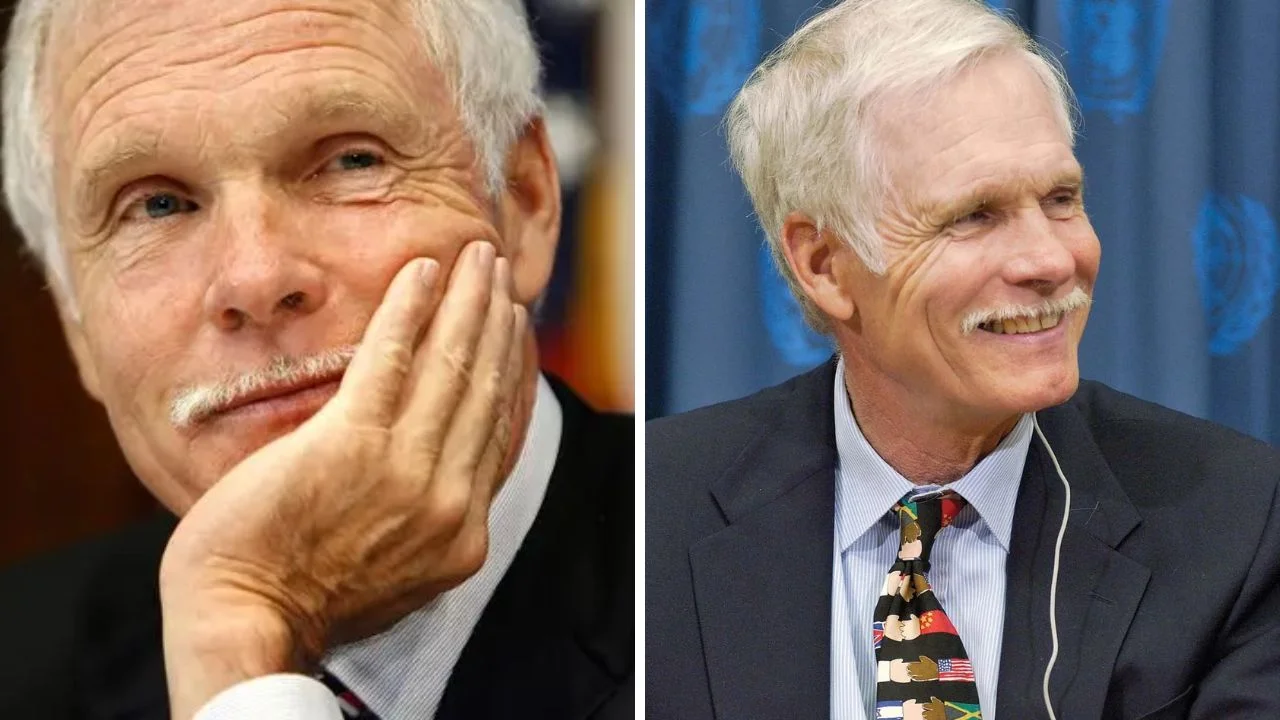 Fotos de Ted Turner fundador de CNN
