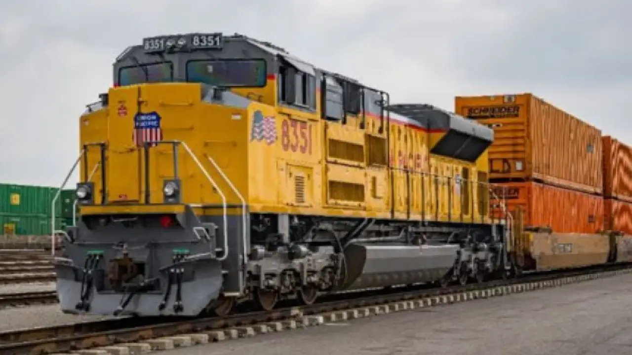 Tren de carga de Union Pacific 