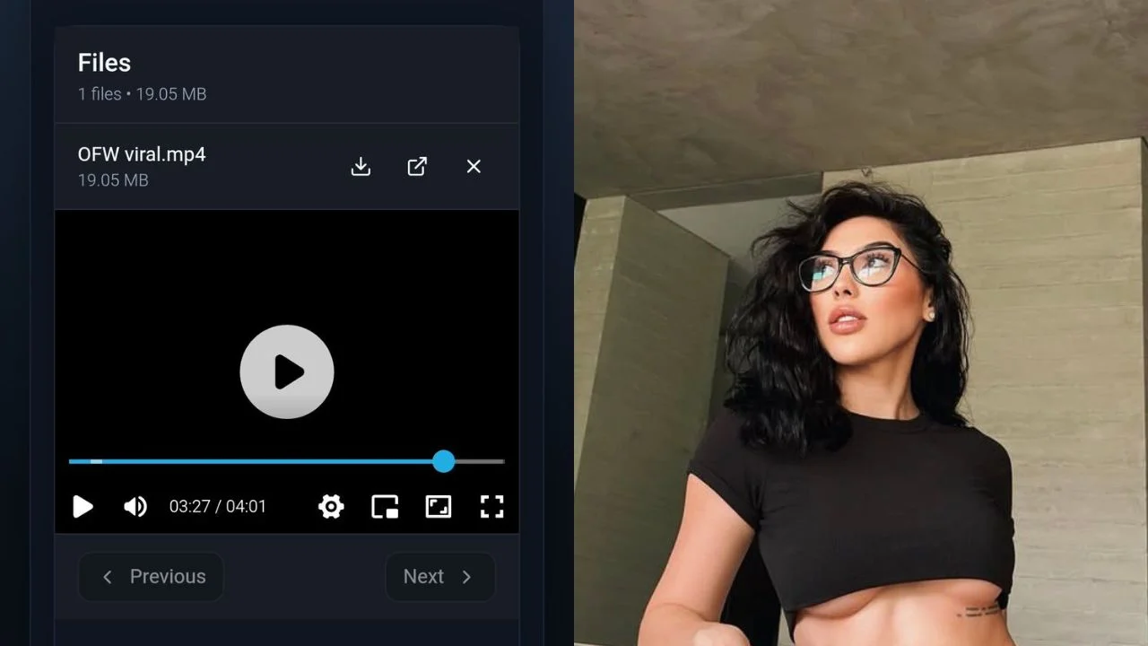 Supuesto video filtrado de La Blanquita, Katy Cardona.