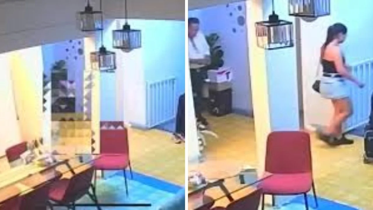 Foto del video filtrado de El Pulpo y Danna 