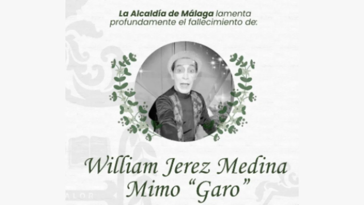 Comunicado de duelo de William Hernando Jerez Medina.
