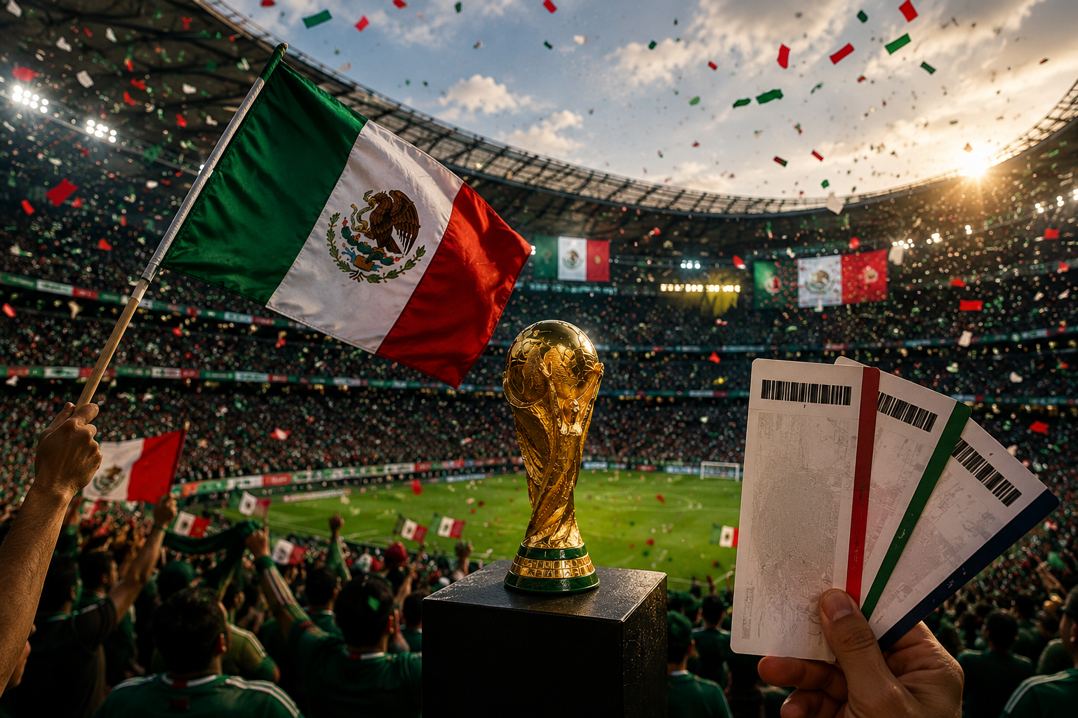 Imagen de México lidera el ranking de las entradas más caras rumbo al Mundial 2026