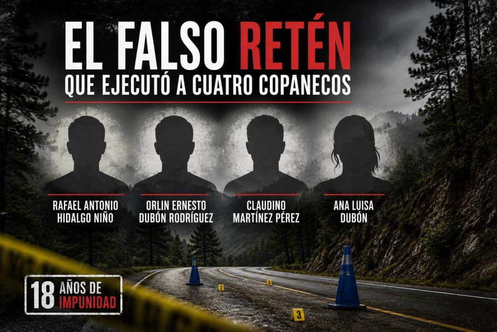 Los cuatro asesinados