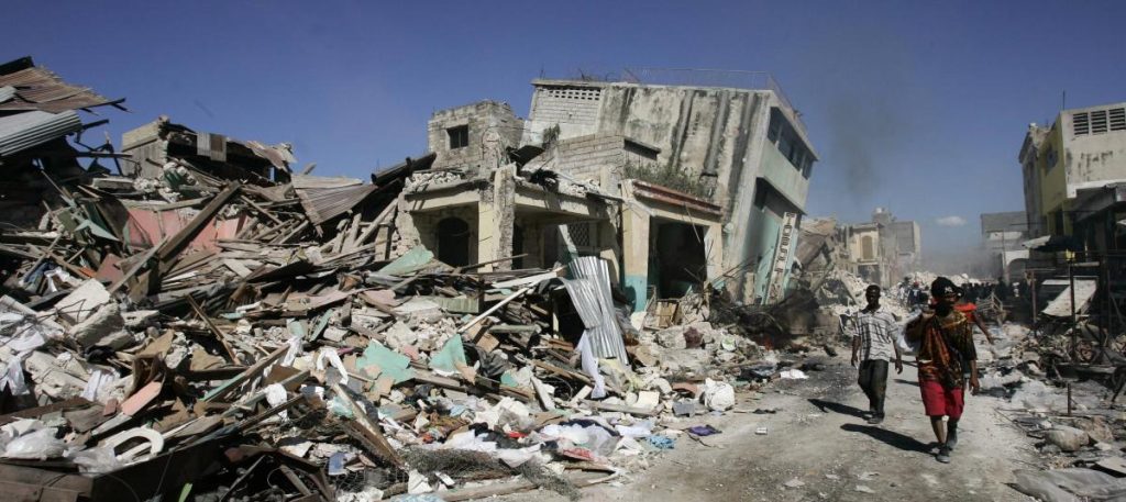 Terremoto en Haití en 2010.