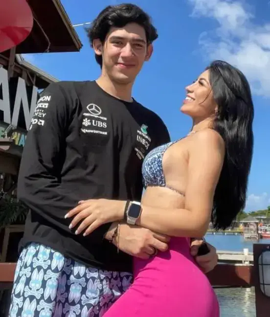 Isaac Emanuel Sandoval Ayala y su expareja, Daniela Aldana Pinzón