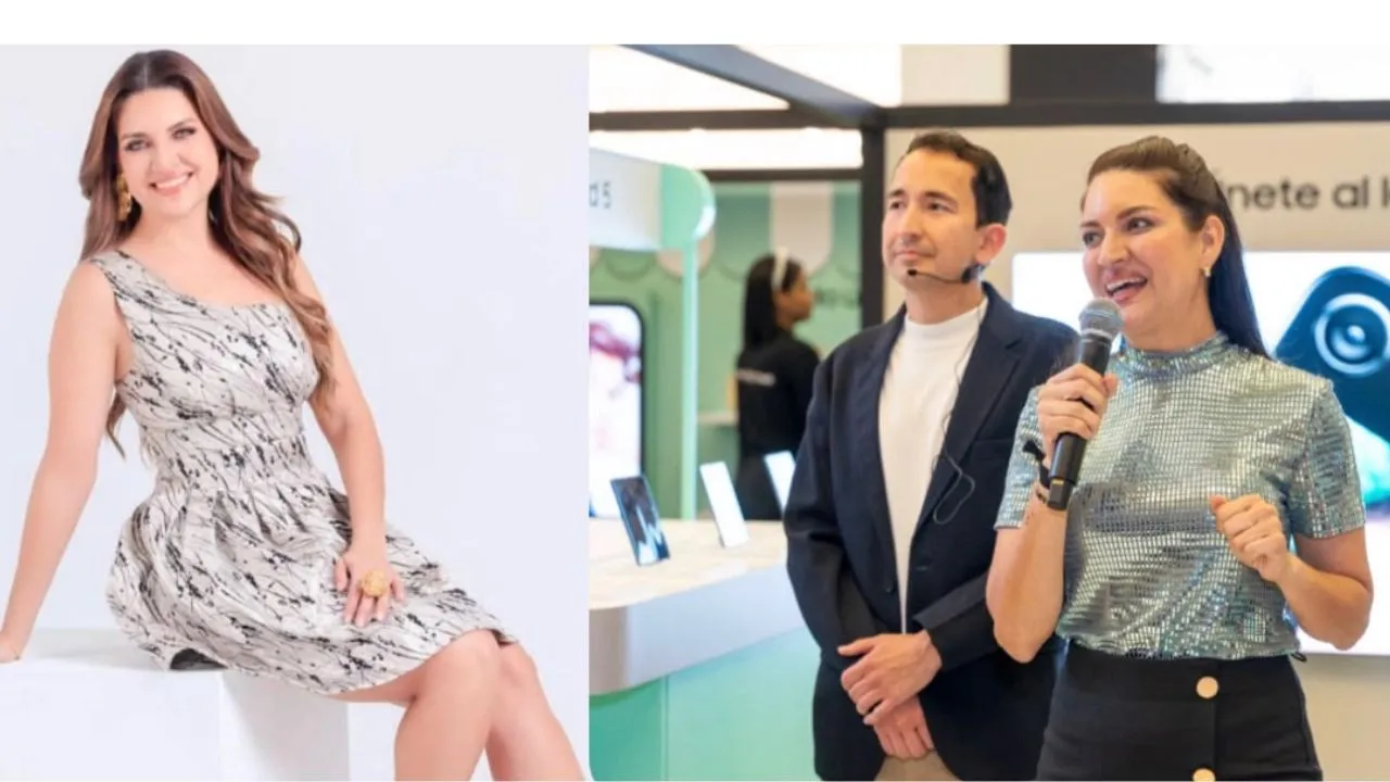 Larissa Espinal el antes y después cuando era presentadora y dio un giro inesperado a su vida.