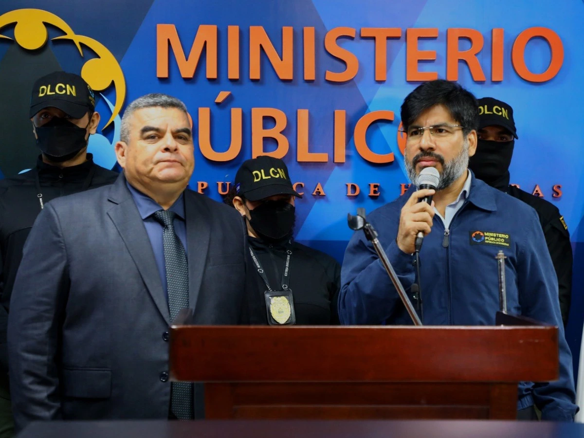 Ramiro Muñoz, cuando fue nombrado director de la DLCN por el exfical Johel Zelaya.