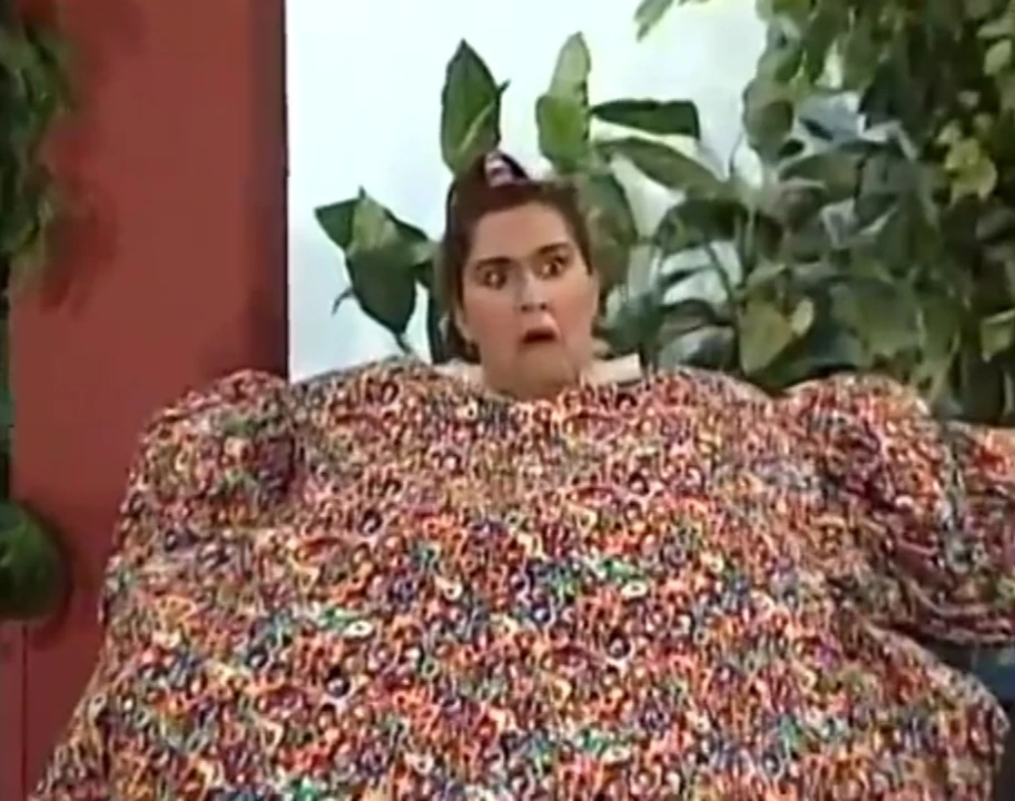 Gabriela Verónica Fleritt en 'Bienvenidos' como 'Silfide Bombina'.