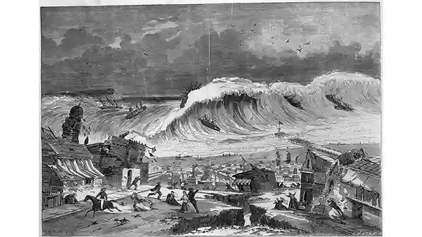 Devastador terremoto que deja personas sin vida.