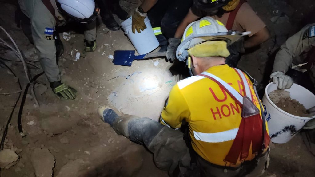 labores de rescate
