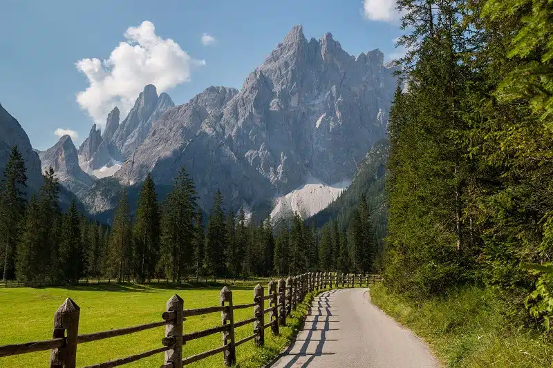 Imagen de los Alpes italianos.
