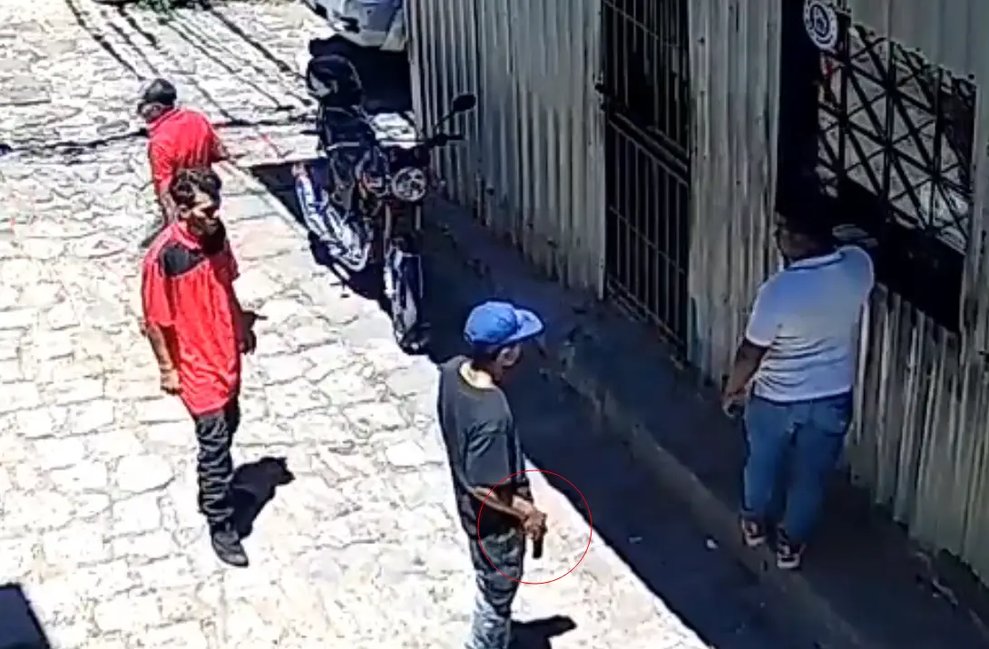 Foto del asalto en Tegucigalpa