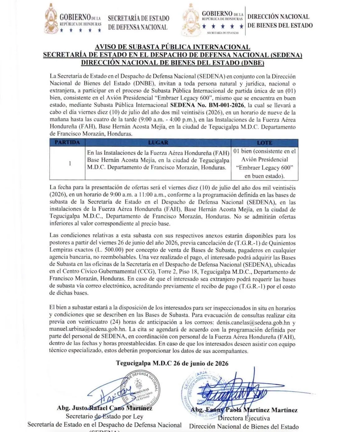 Comunicado