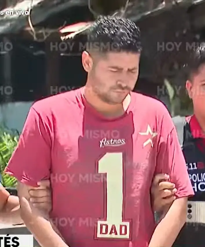 momento de la captura de Daniel Meraz, hombre acusado de matar a la enfermera Elvia