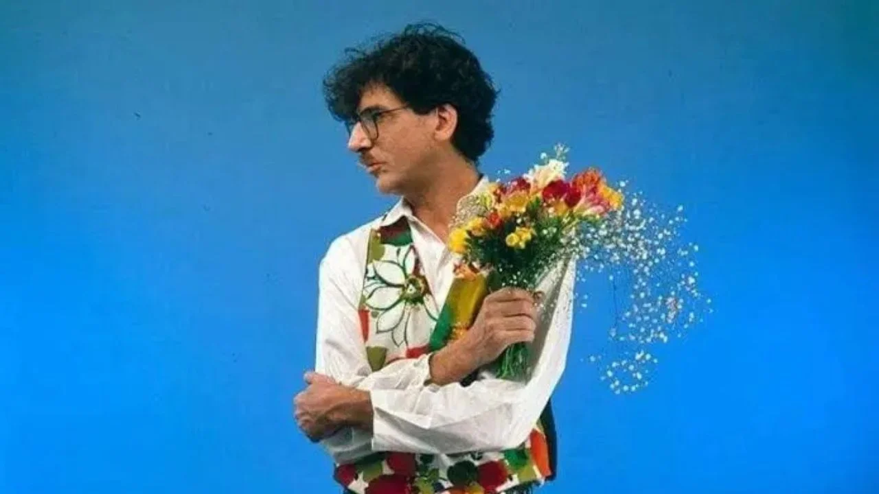 Fotografía de la juventud de Charly García.