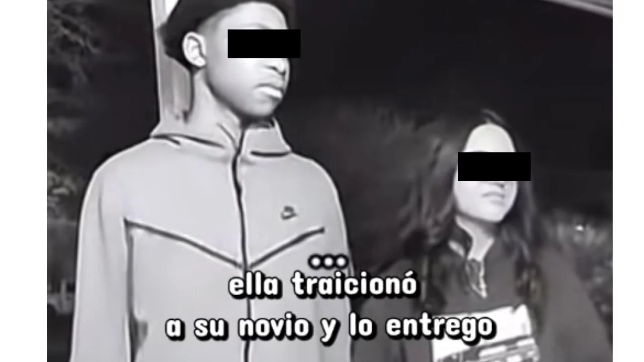 Chica lleva a su novio al bando contrario