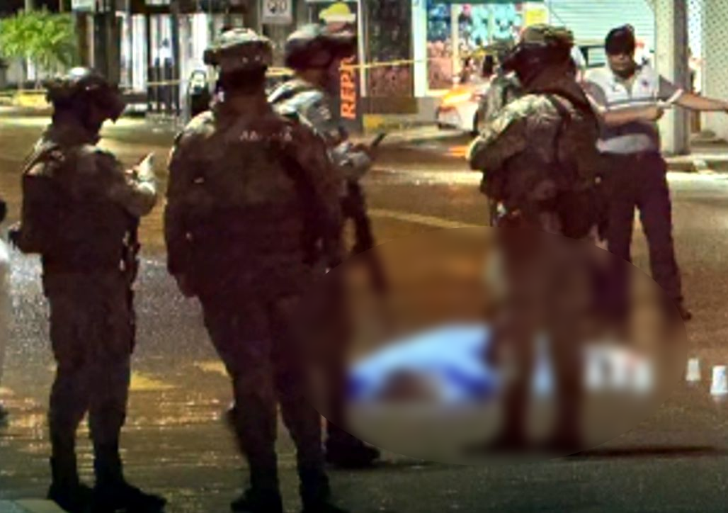 escena tras el asesinato de periodista en México