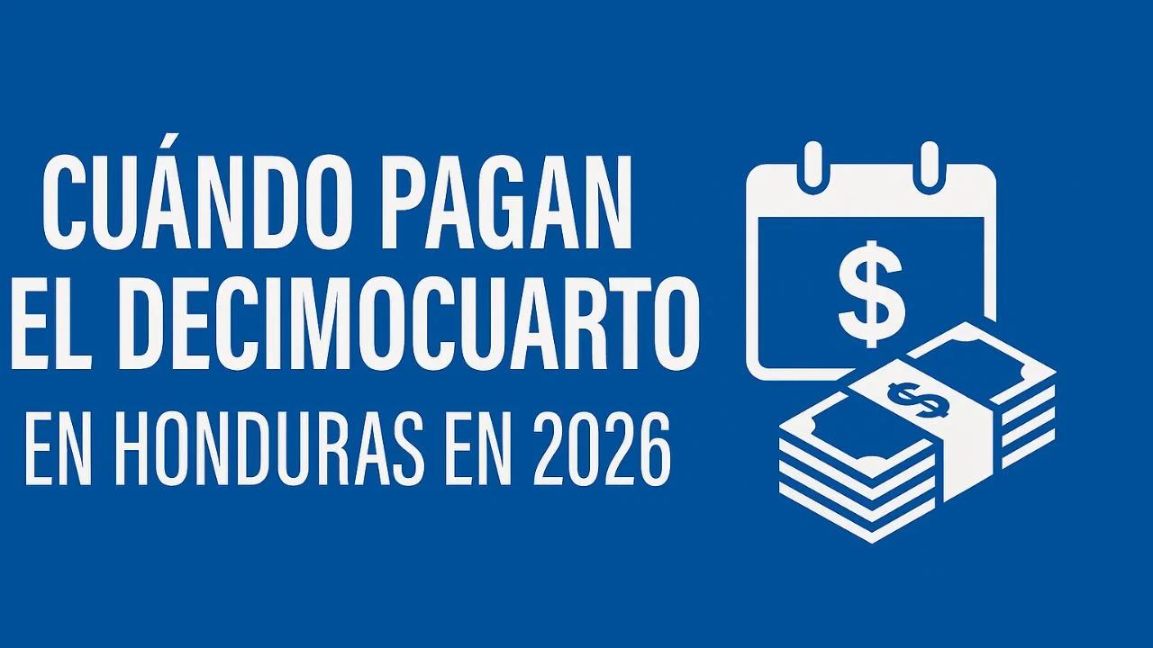 ¿Cuándo pagan el decimocuarto en Honduras en 2026?