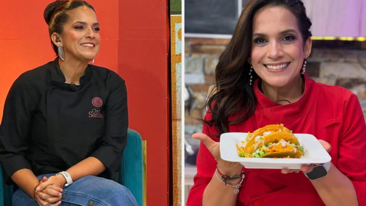 Fotos de la chef Sandra Díaz del Valle