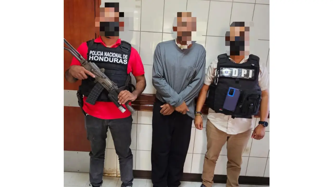Hombre detenido acusado de matar a su hijastra en Olancho.