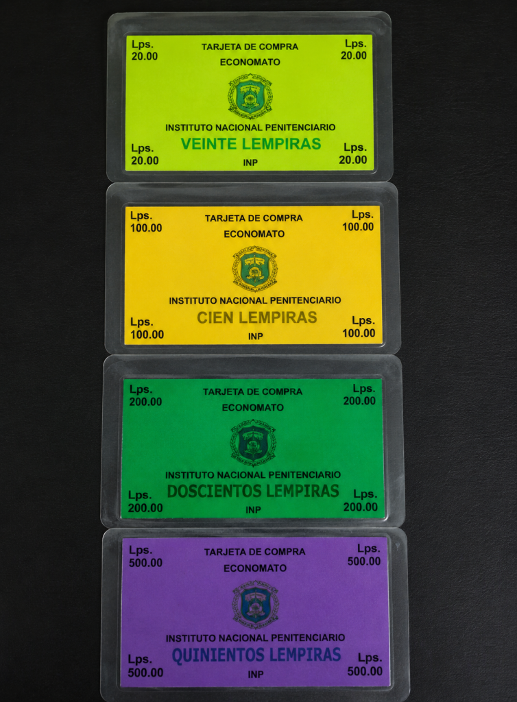 Las tarjetas bajo el modelo de economato