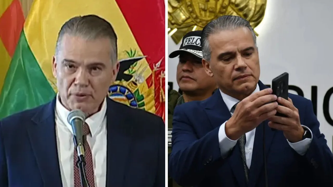 Collage de fotos de Ernesto Justiniano