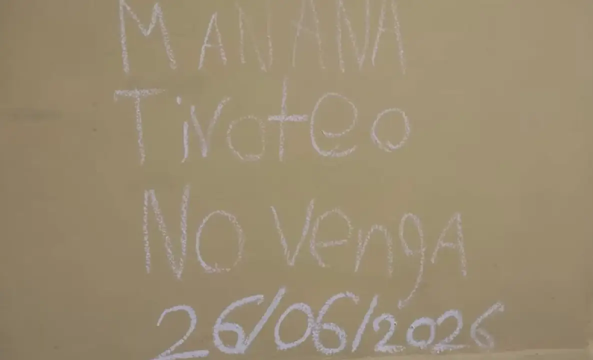 Escuela amenaza