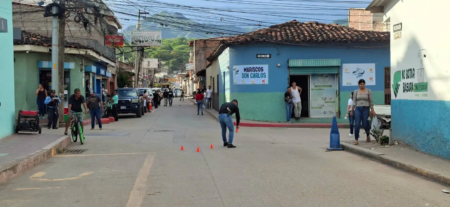 Balacera escuela Juticalpa