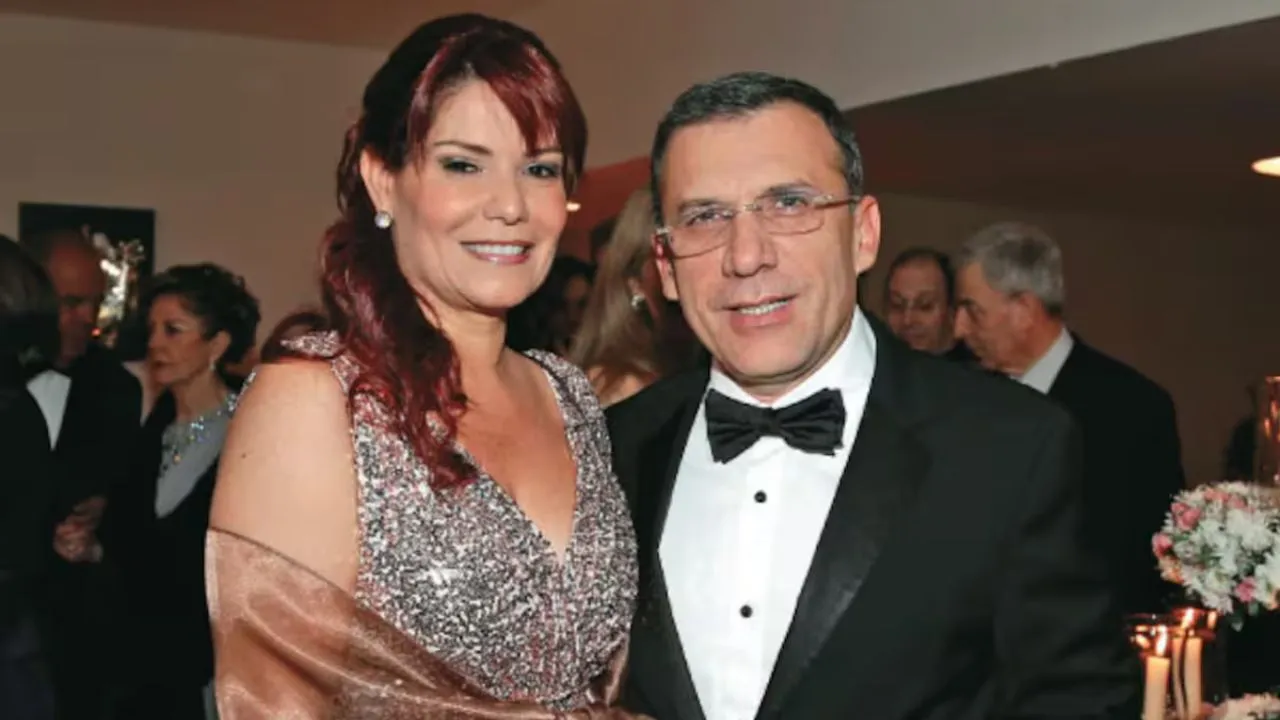 Gloria Arizabaleta y su ex esposo Roy Barreras.