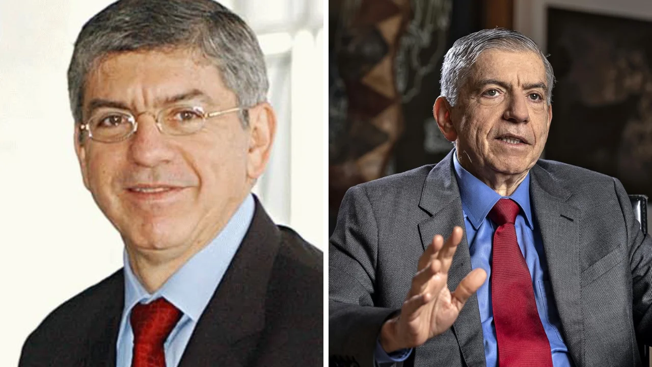 Collage de fotos de César Gaviria
