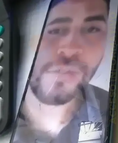 Foto de la videollamada entre Daniel y Elvia antes del crimen