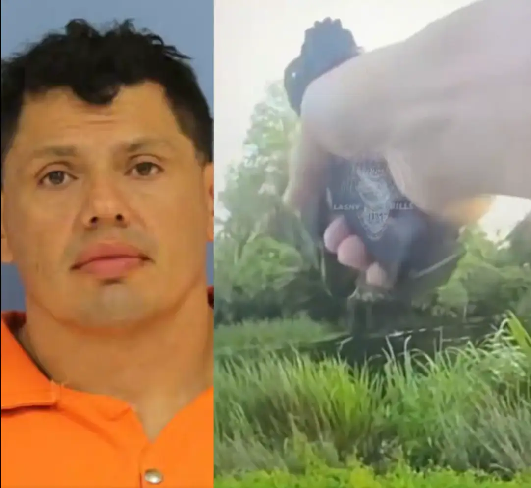 Foto del hombre que fue atacado por el caimán