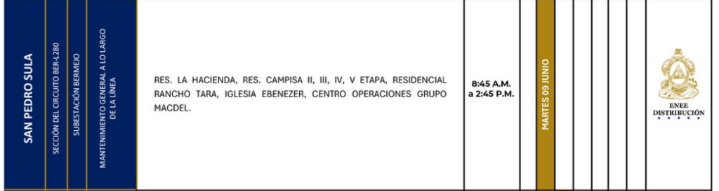 Cortes de energía eléctrica