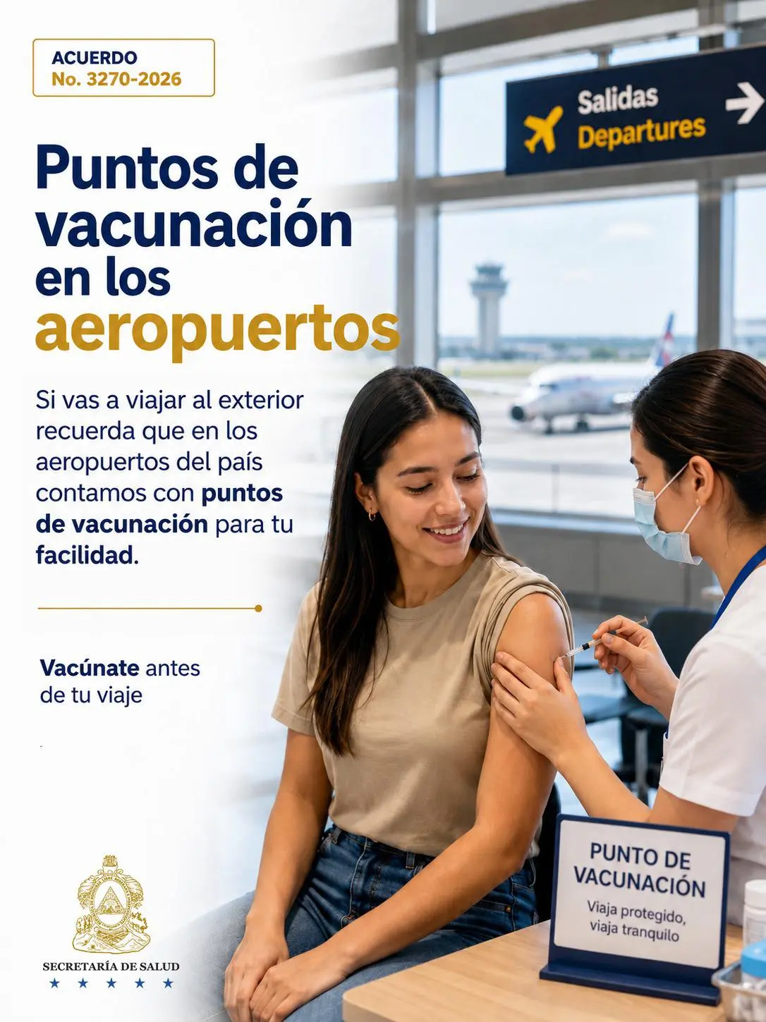 PERSONA VACUNANDOSE