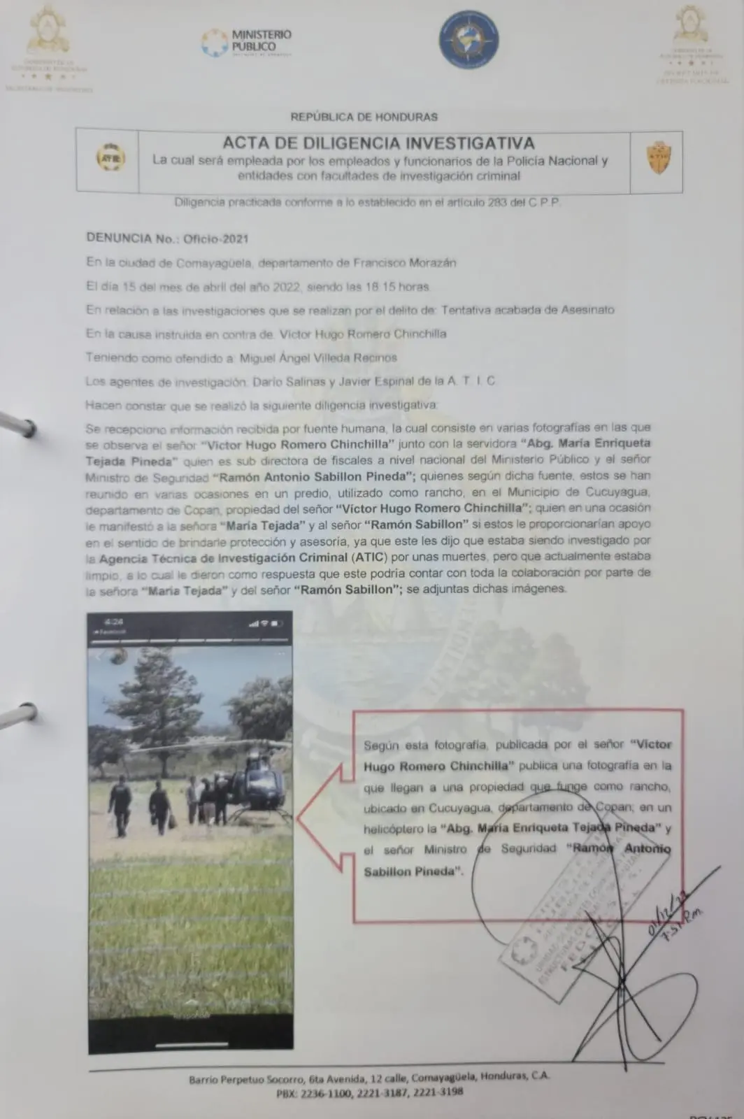 PAGINA DE INFORME
