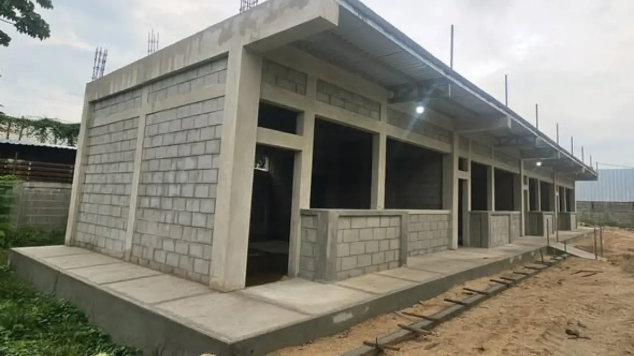 Una escuela en construcción