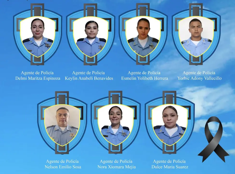 Policías fallecidos