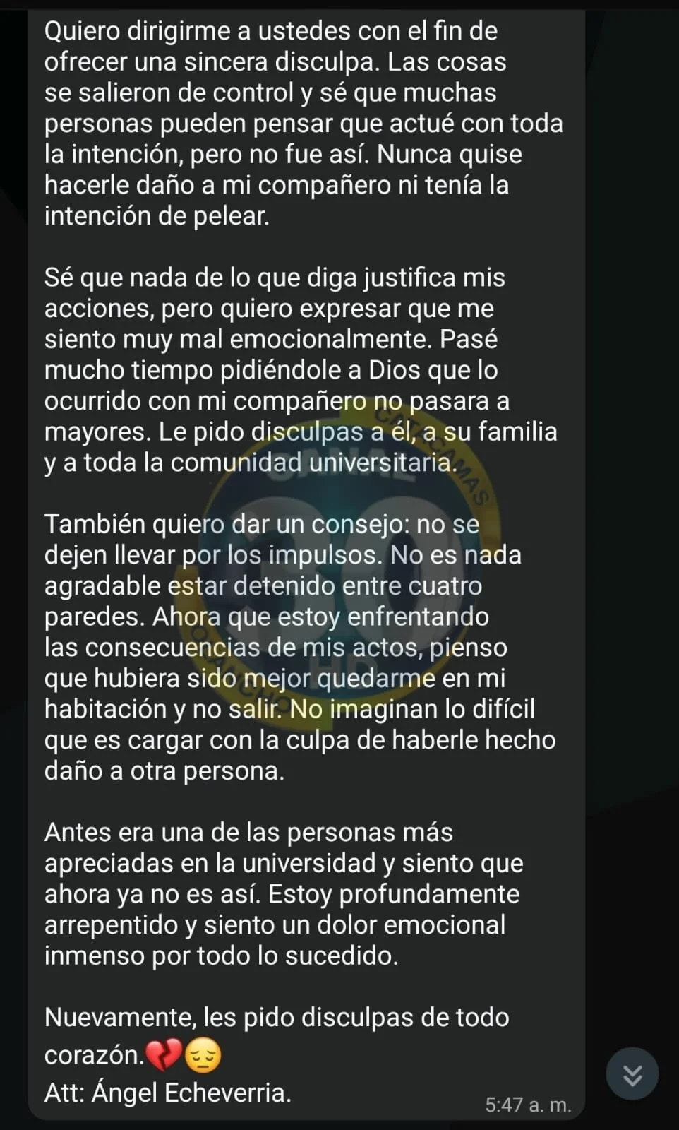 Mensaje
