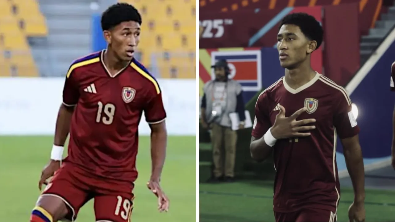 Collage de fotos del jugador Yimvert Berroterán