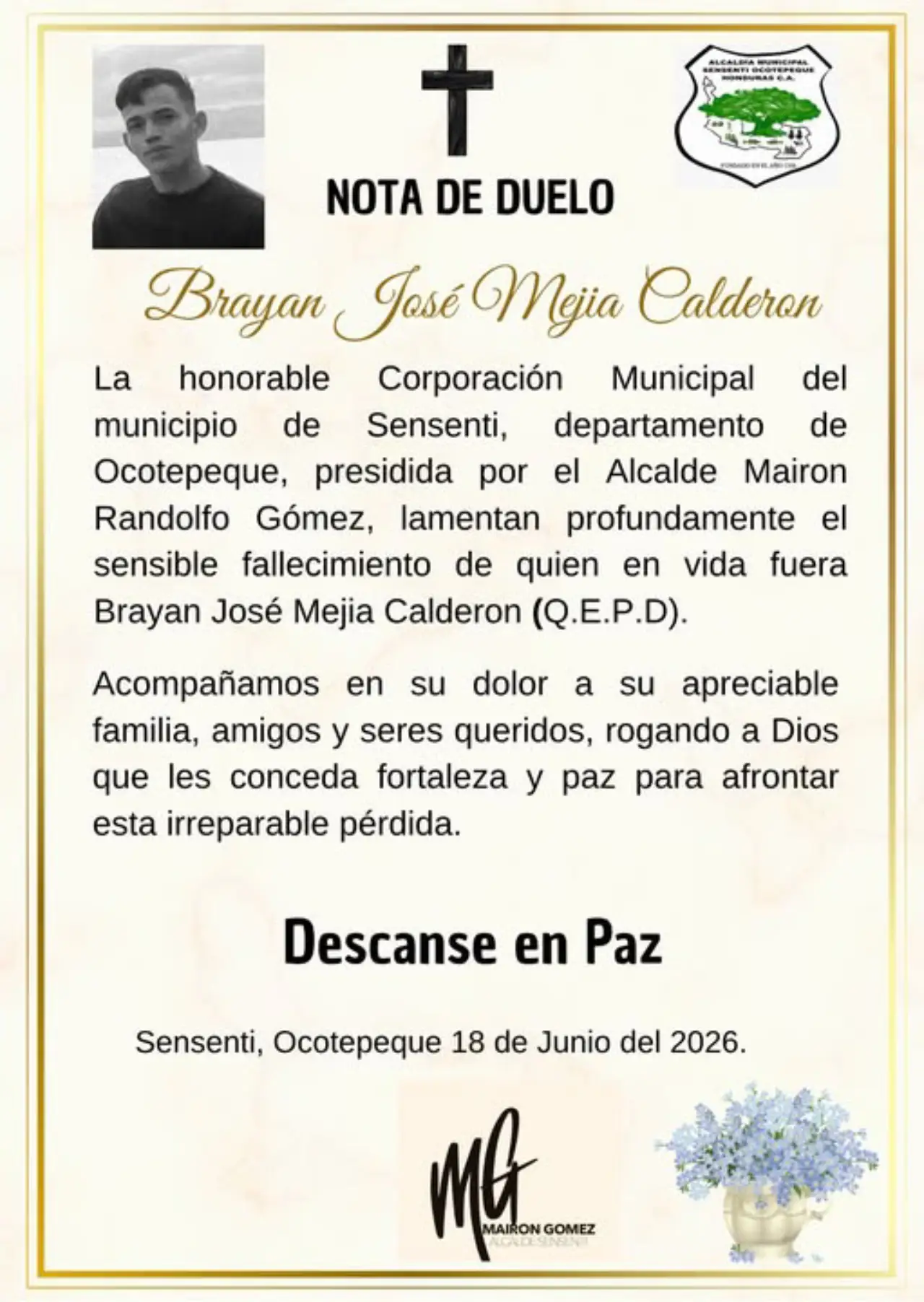 Brayan José Calderón