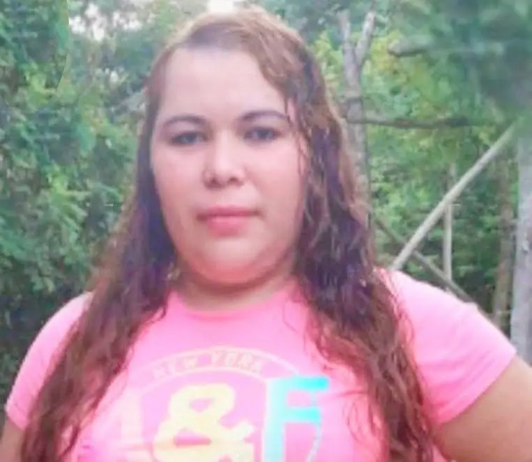 Vanesa Reyes, de 31 años, joven que muere tras dar a luz en Jutiapa, Atlántida