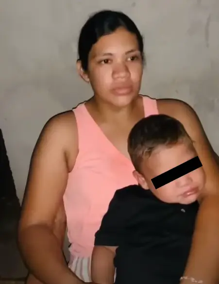 Foto de la olanchana acusada de maltrato infantil