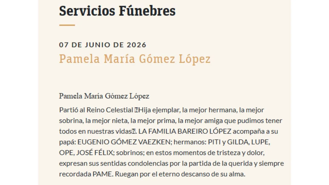 Pamela María Gómez López